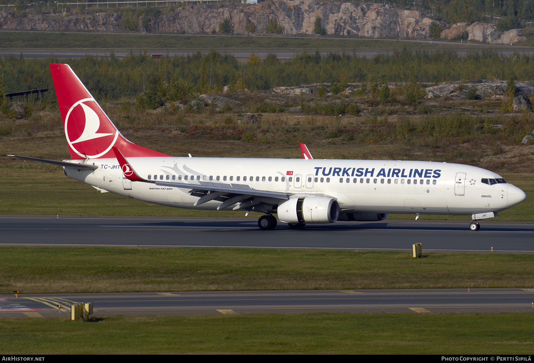 Aircraft Photo of TC-JHT | Boeing 737-8F2 | Turkish Airlines | AirHistory.net #284101