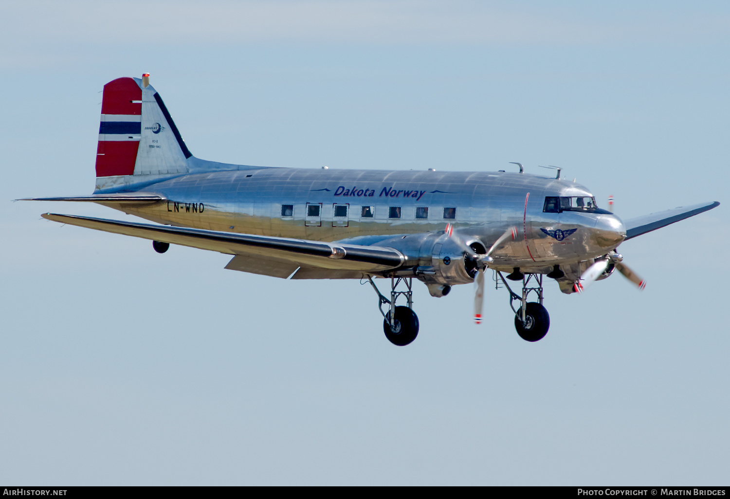 Aircraft Photo of LN-WND | Douglas C-53D Skytrooper | Dakota Norway | AirHistory.net #284104