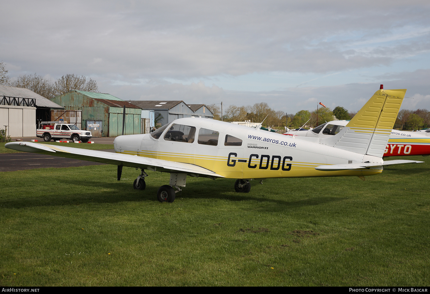 Aircraft Photo of G-CDDG | Piper PA-28-161 Warrior II | Aeros | AirHistory.net #284107