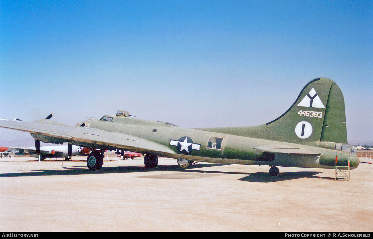 Aircraft Photo of 44-6393 / 446393 | Boeing B-17G Flying Fortress | USA - Air Force | AirHistory.net #284137