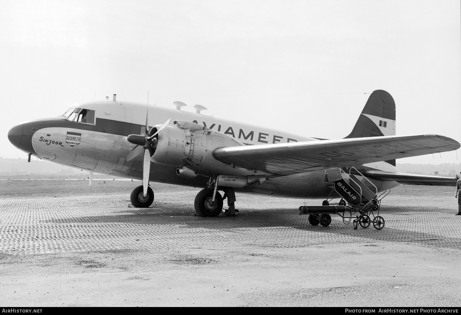 Aircraft Photo of OO-EEN | Vickers 610 Viking 1B | Aviameer Airlines | AirHistory.net #284155