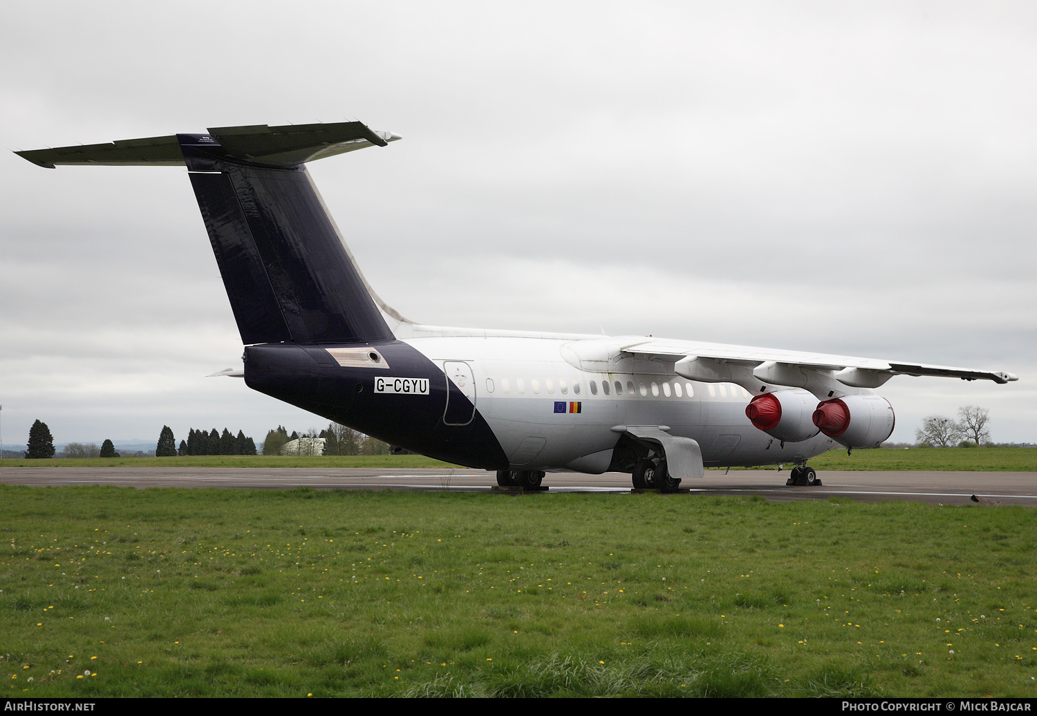 Aircraft Photo of G-CGYU | British Aerospace Avro 146-RJ85 | AirHistory.net #284159