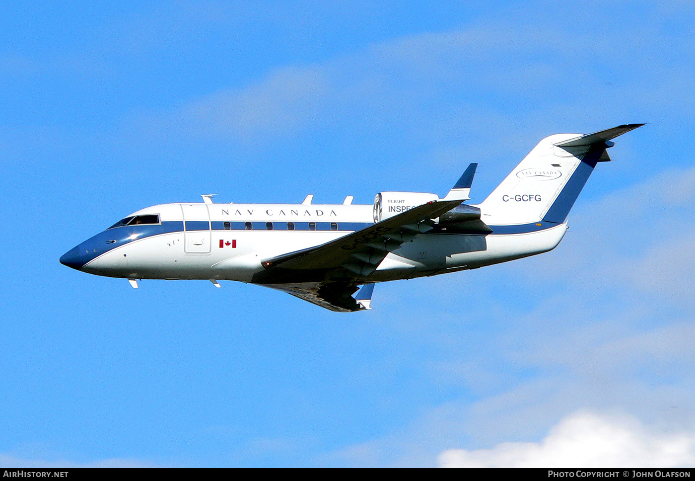 Aircraft Photo of C-GCFG | Canadair Challenger 601 (CL-600-2A12) | Nav Canada | AirHistory.net #284164