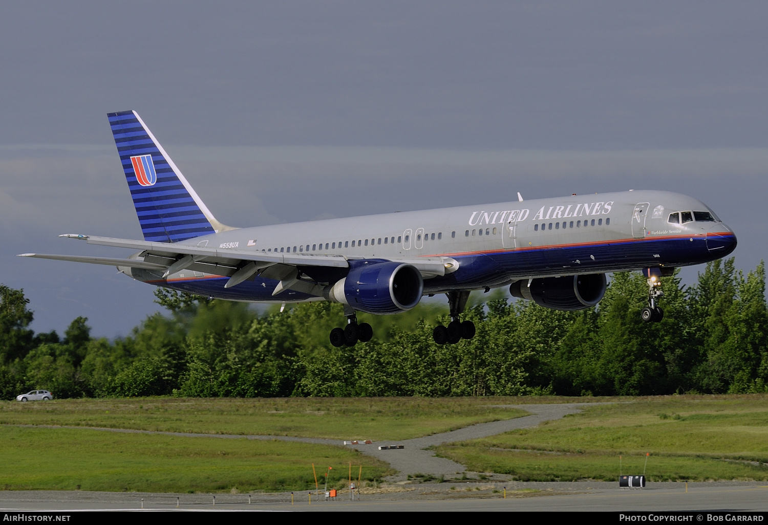 Aircraft Photo of N559UA | Boeing 757-222 | United Airlines | AirHistory.net #284166