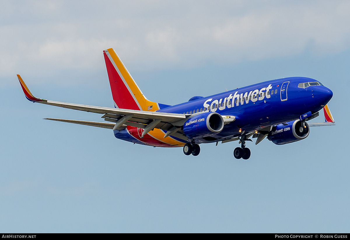 Aircraft Photo of N7863A | Boeing 737-7Q8 | Southwest Airlines | AirHistory.net #284168