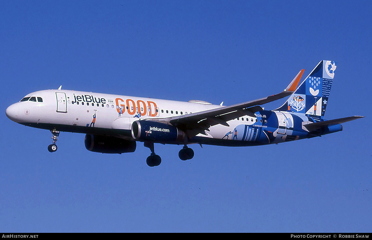 Aircraft Photo of N809JB | Airbus A320-232 | JetBlue Airways | AirHistory.net #284170