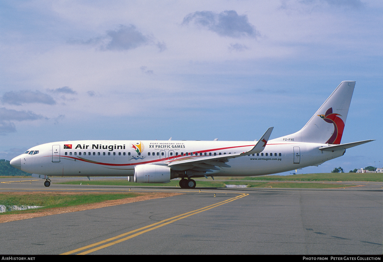 Aircraft Photo of P2-PXE | Boeing 737-8BK | Air Niugini | AirHistory.net #284171