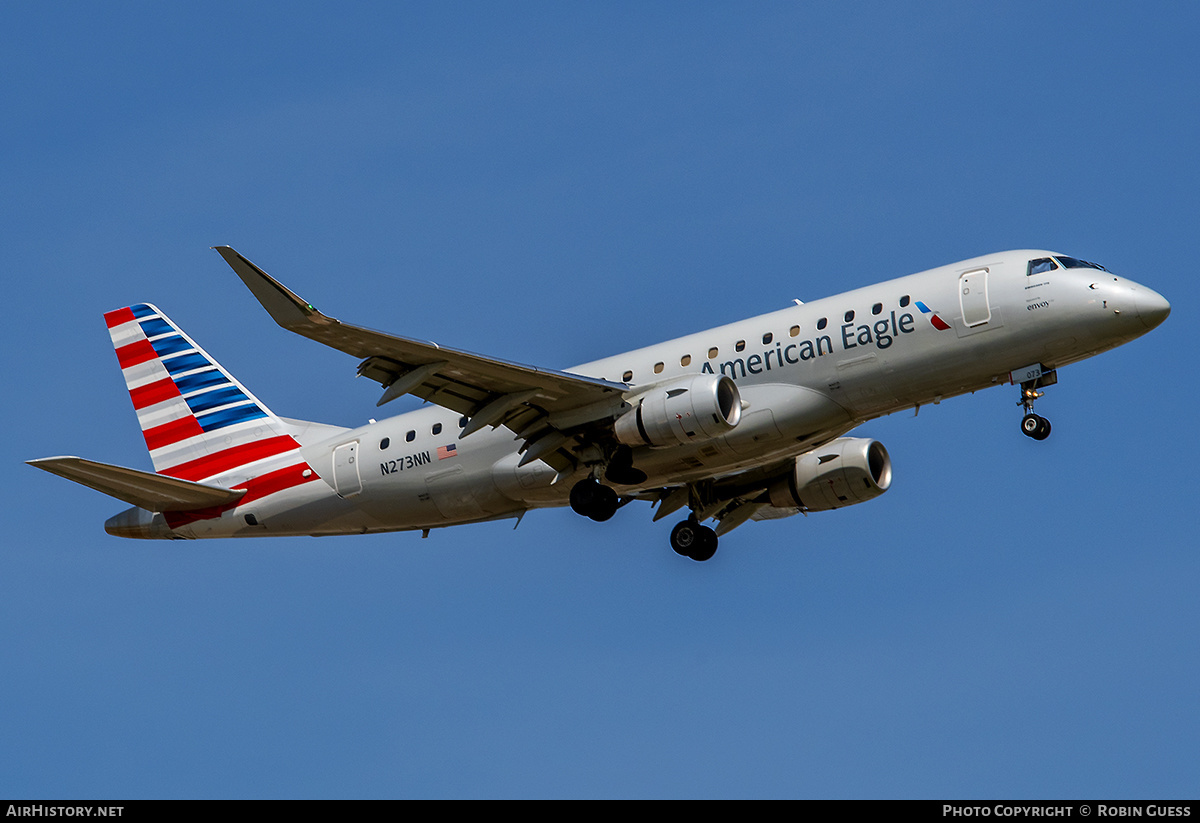 Aircraft Photo of N273NN | Embraer 175LR (ERJ-170-200LR) | American Eagle | AirHistory.net #284172