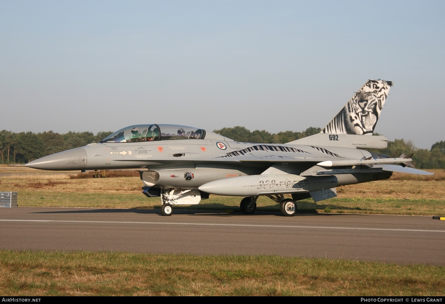 Aircraft Photo of 692 | General Dynamics F-16BM Fighting Falcon | Norway - Air Force | AirHistory.net #284193