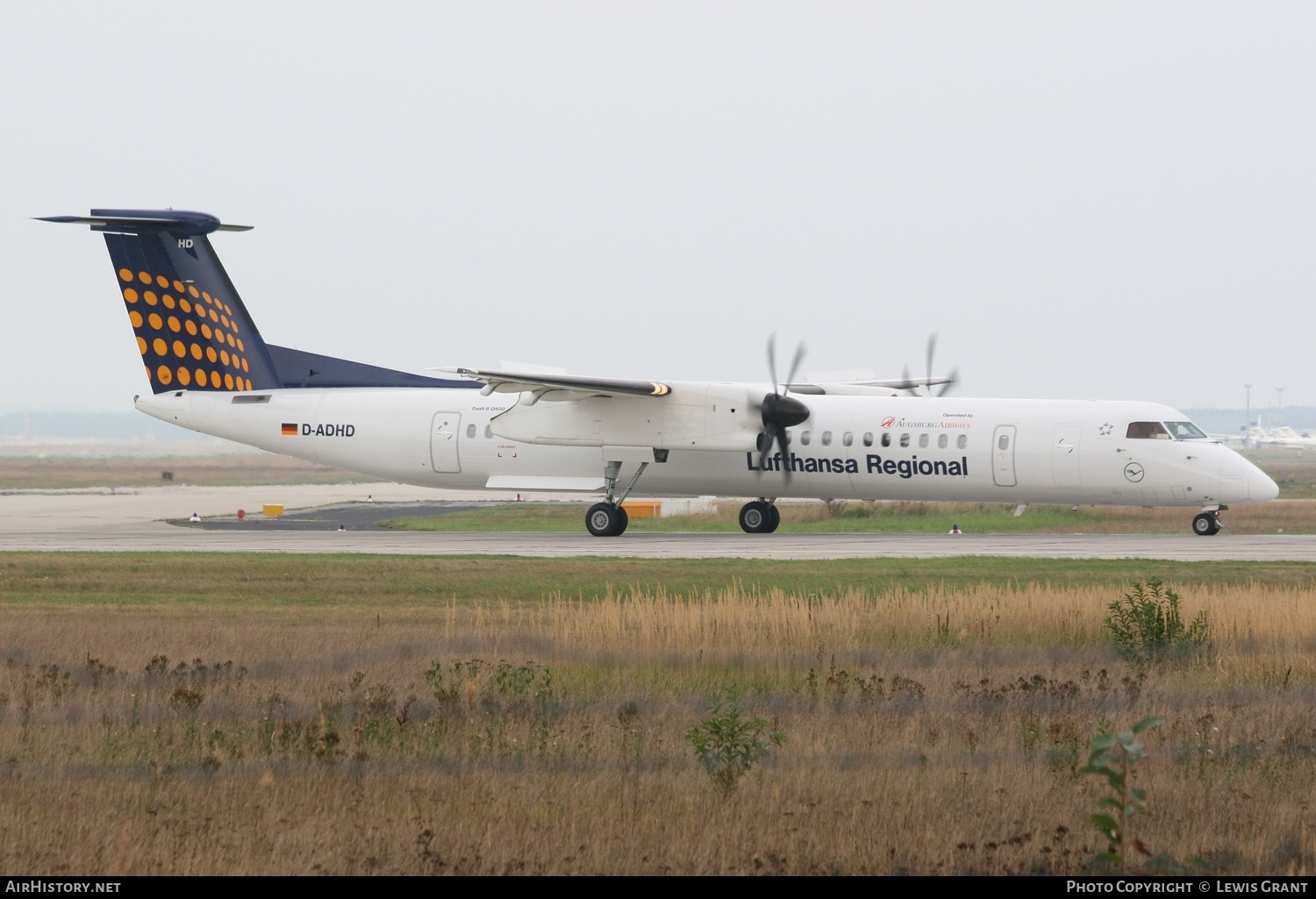 Aircraft Photo of D-ADHD | Bombardier DHC-8-402 Dash 8 | Lufthansa Regional | AirHistory.net #284205