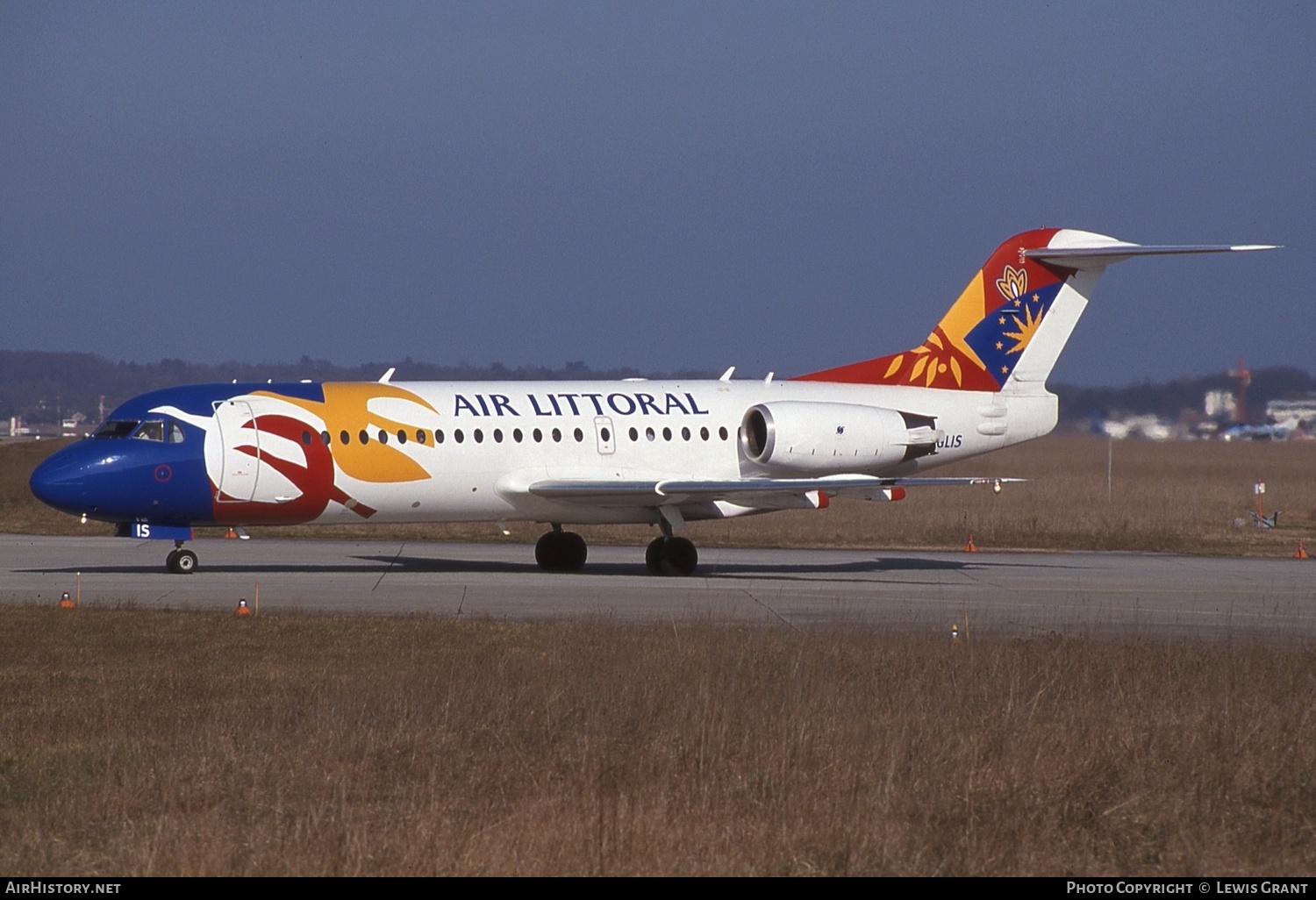 Aircraft Photo of F-GLIS | Fokker 70 (F28-0070) | Air Littoral | AirHistory.net #284206