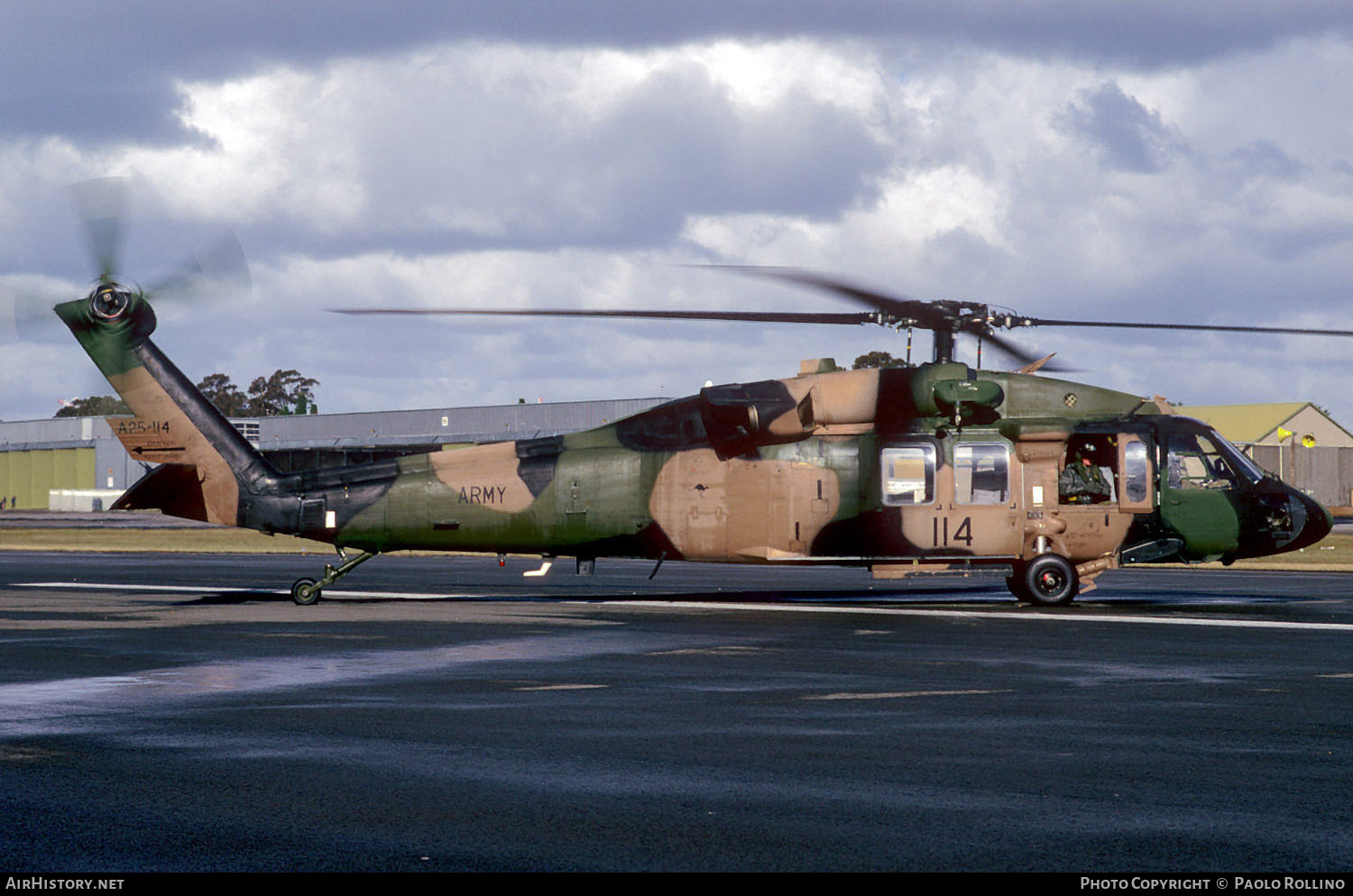 Aircraft Photo of A25-114 | Sikorsky S-70A-9 Black Hawk | Australia - Army | AirHistory.net #284223