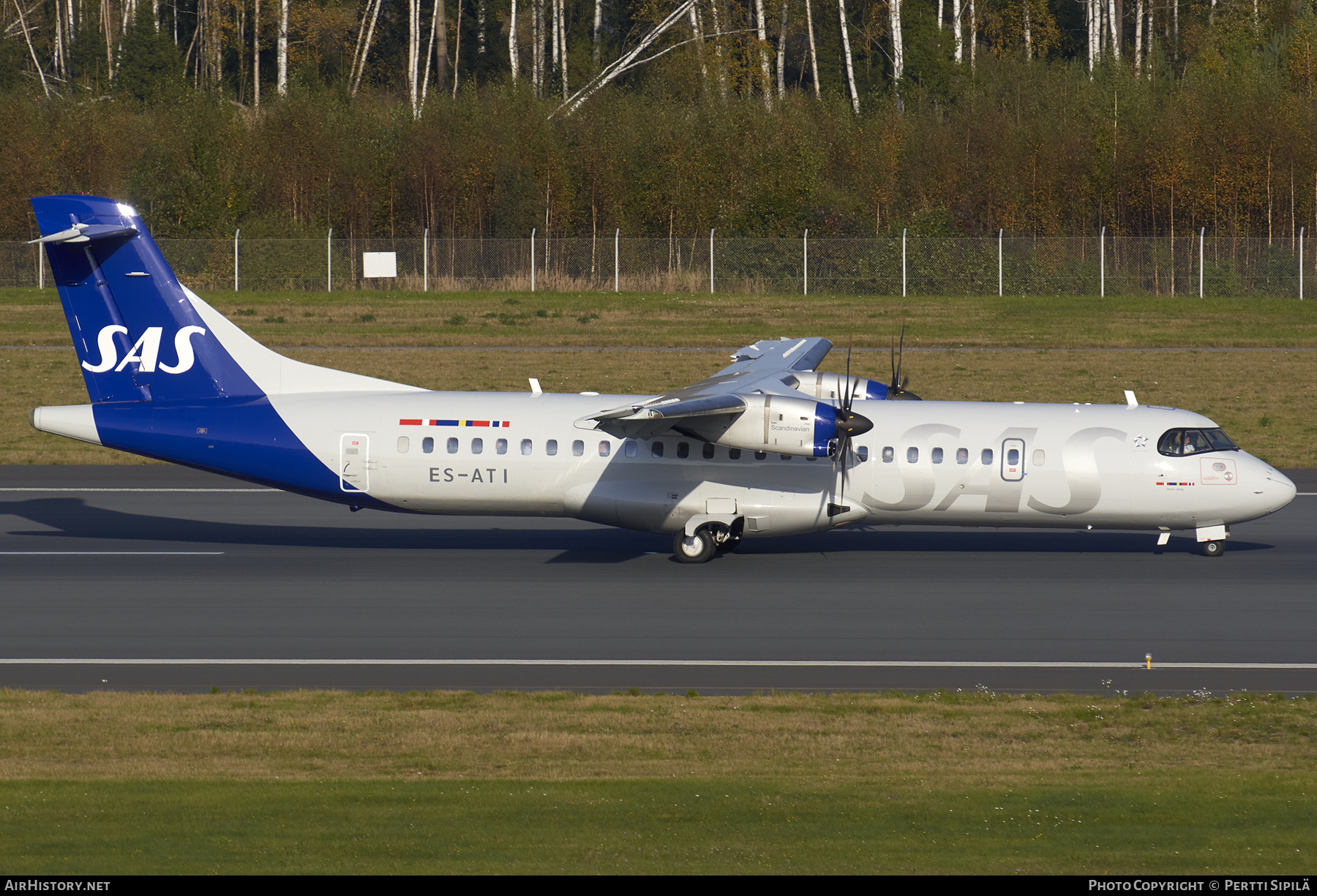 Aircraft Photo of ES-ATI | ATR ATR-72-600 (ATR-72-212A) | Scandinavian Airlines - SAS | AirHistory.net #284245