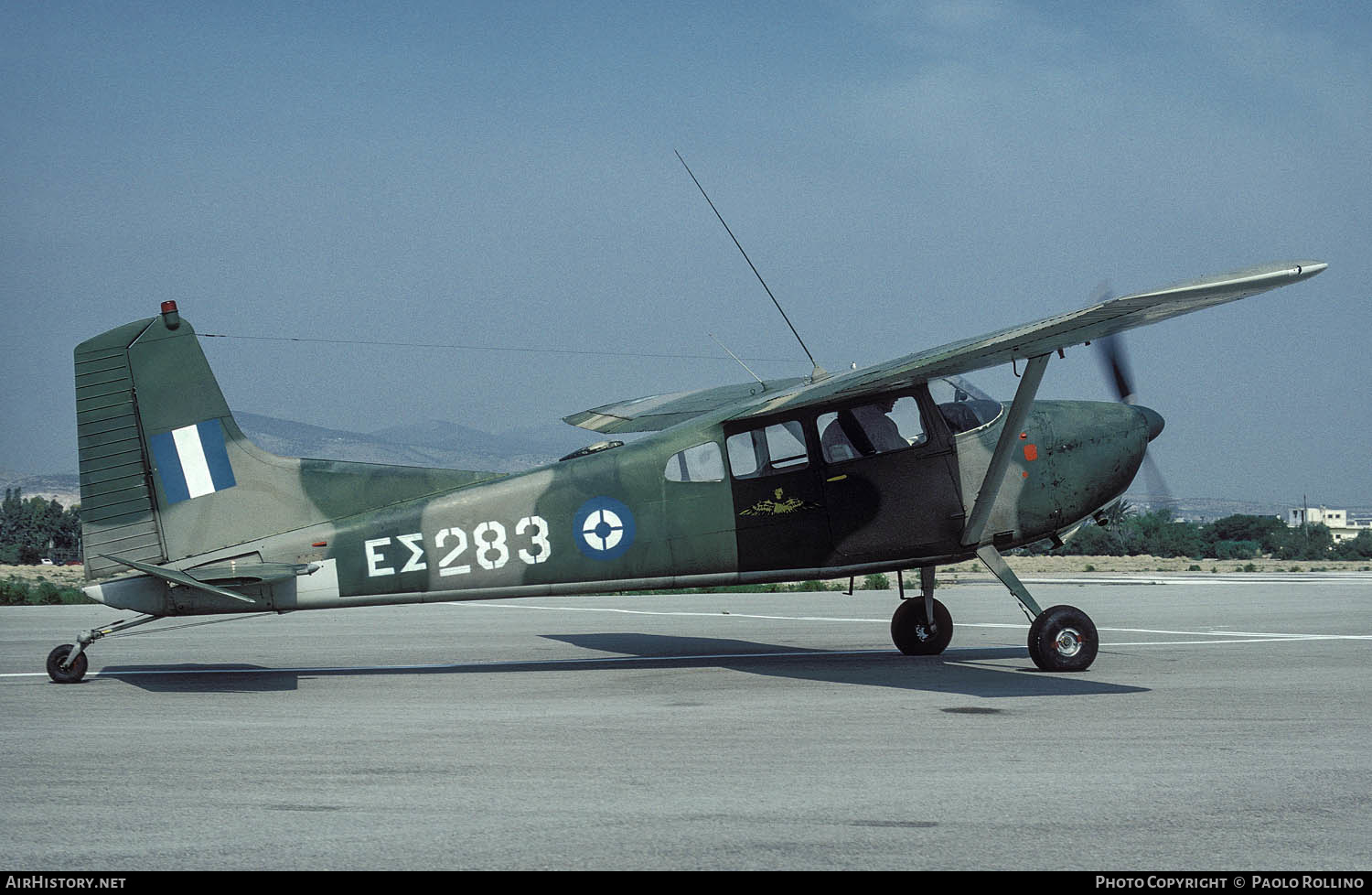 Aircraft Photo of ES283 | Cessna U-17A Skywagon (185) | Greece - Army | AirHistory.net #284250