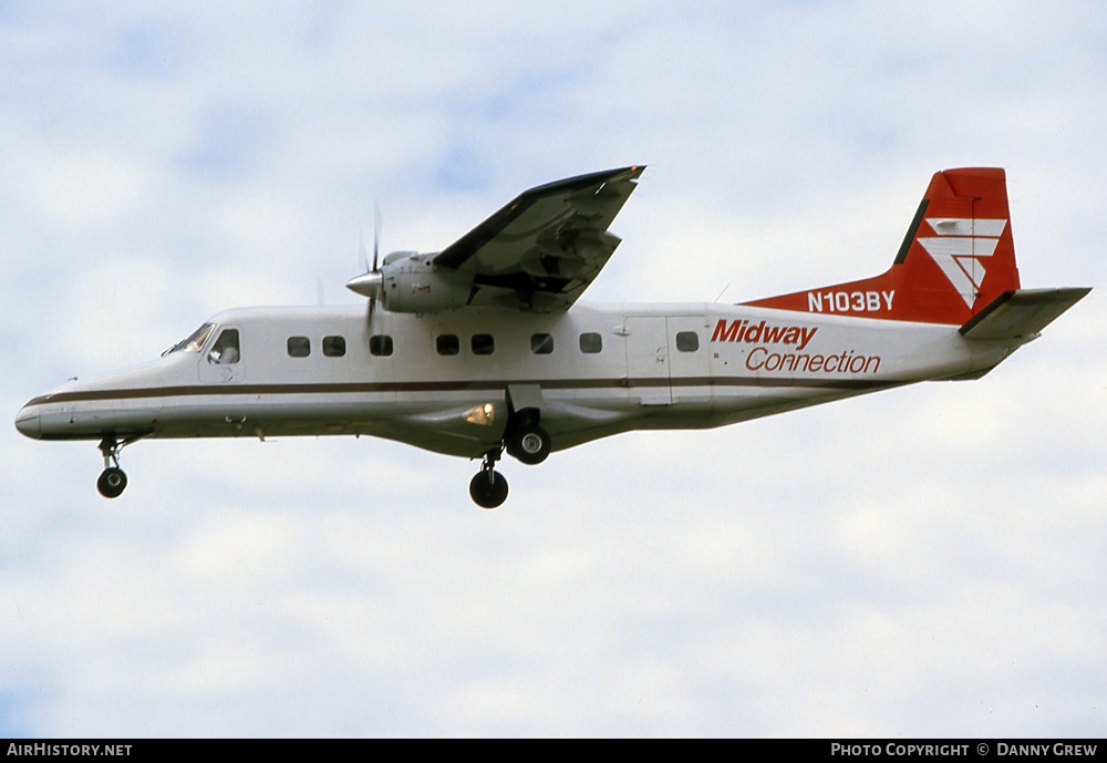 Aircraft Photo of N103BY | Dornier 228-202 | Midway Connection | AirHistory.net #284259