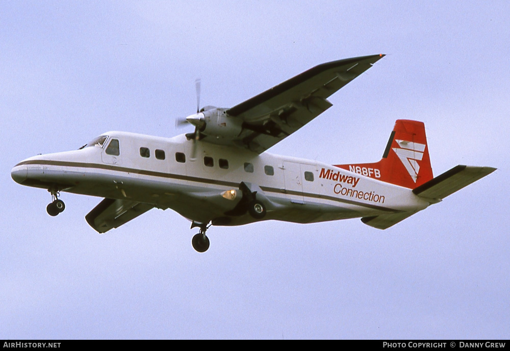 Aircraft Photo of N88FB | Dornier 228-202 | Midway Connection | AirHistory.net #284268