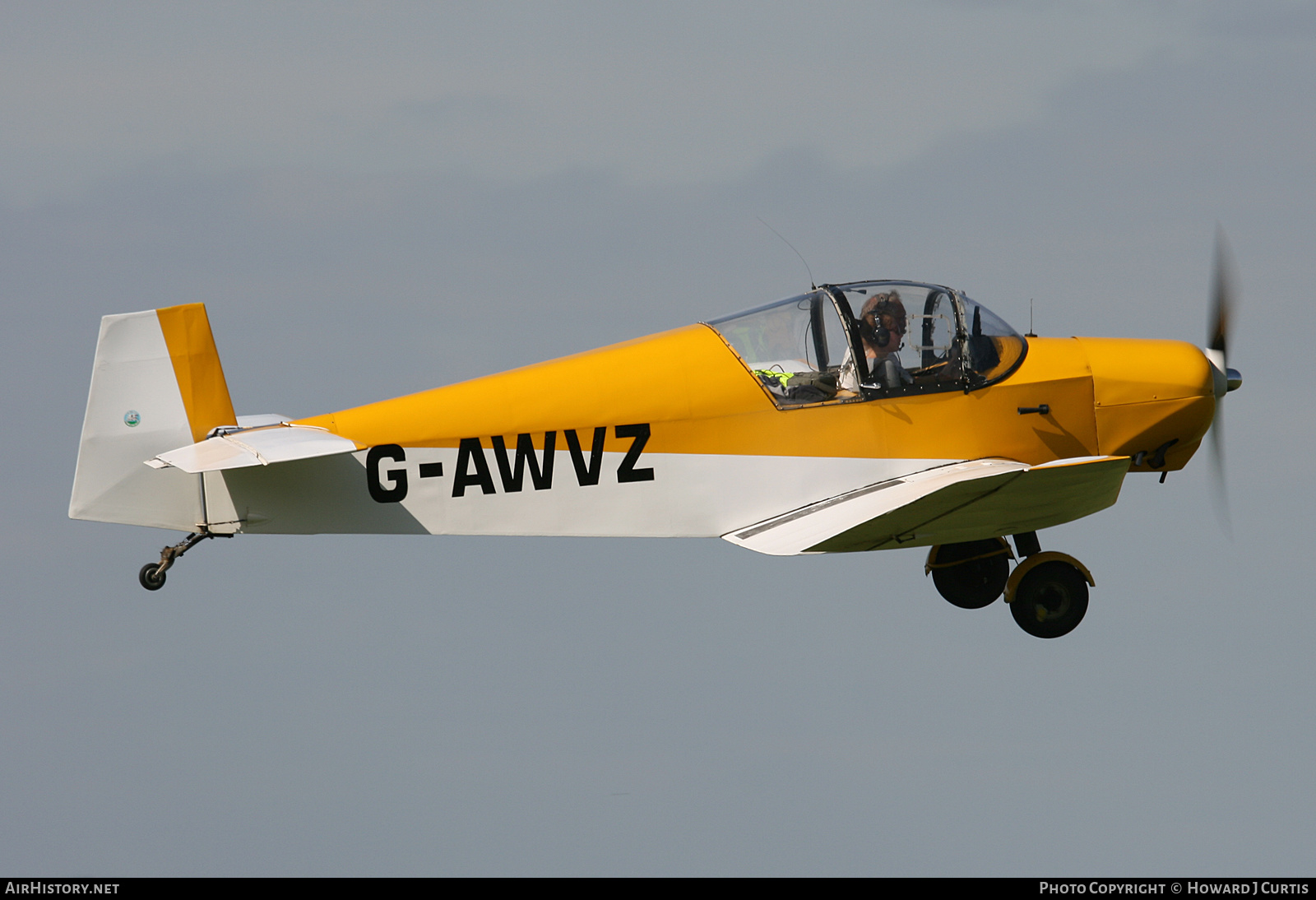 Aircraft Photo of G-AWVZ | Jodel D-112 | AirHistory.net #284269
