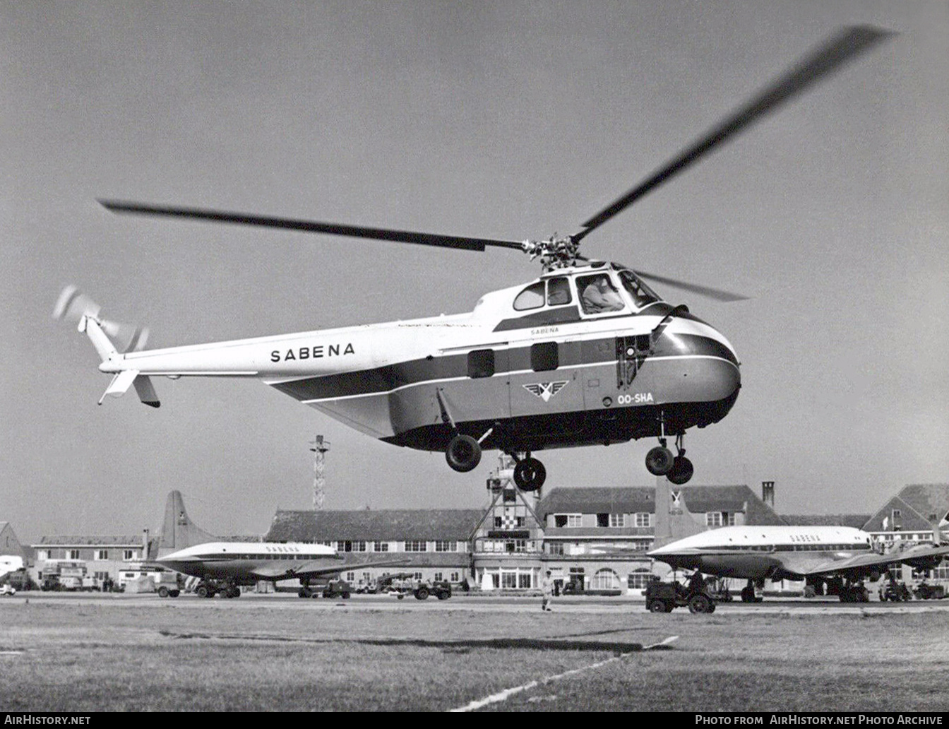 Aircraft Photo of OO-SHA | Sikorsky S-55 | Sabena | AirHistory.net #284275
