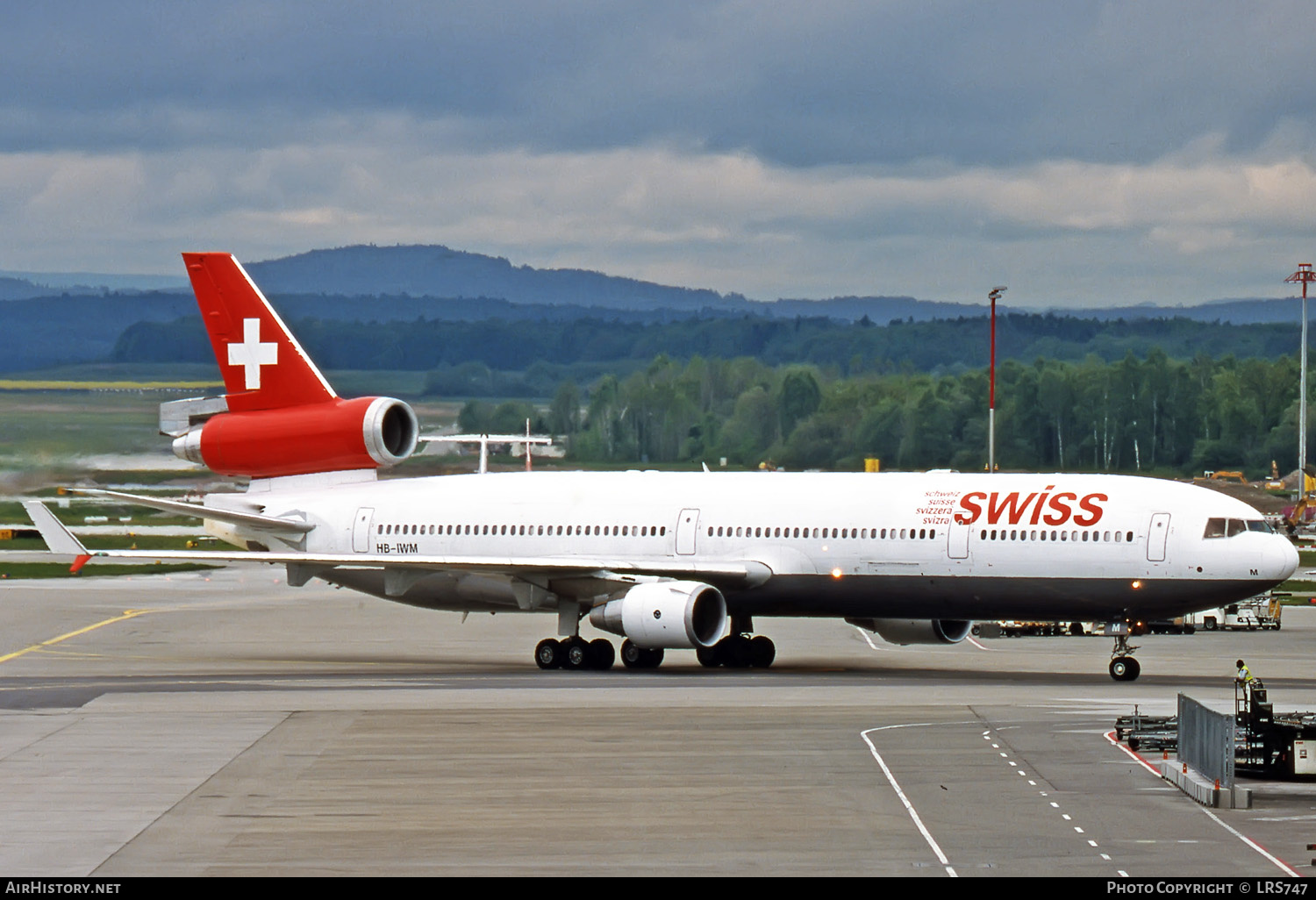 Aircraft Photo of HB-IWM | McDonnell Douglas MD-11 | Swiss International Air Lines | AirHistory.net #284279