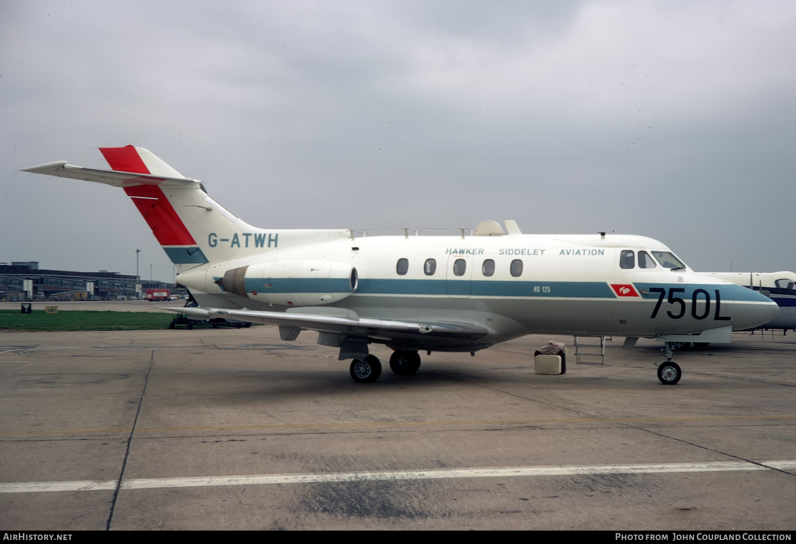 Aircraft Photo of G-ATWH | Hawker Siddeley HS-125-1B/R | Hawker Siddeley Aviation | AirHistory.net #284283