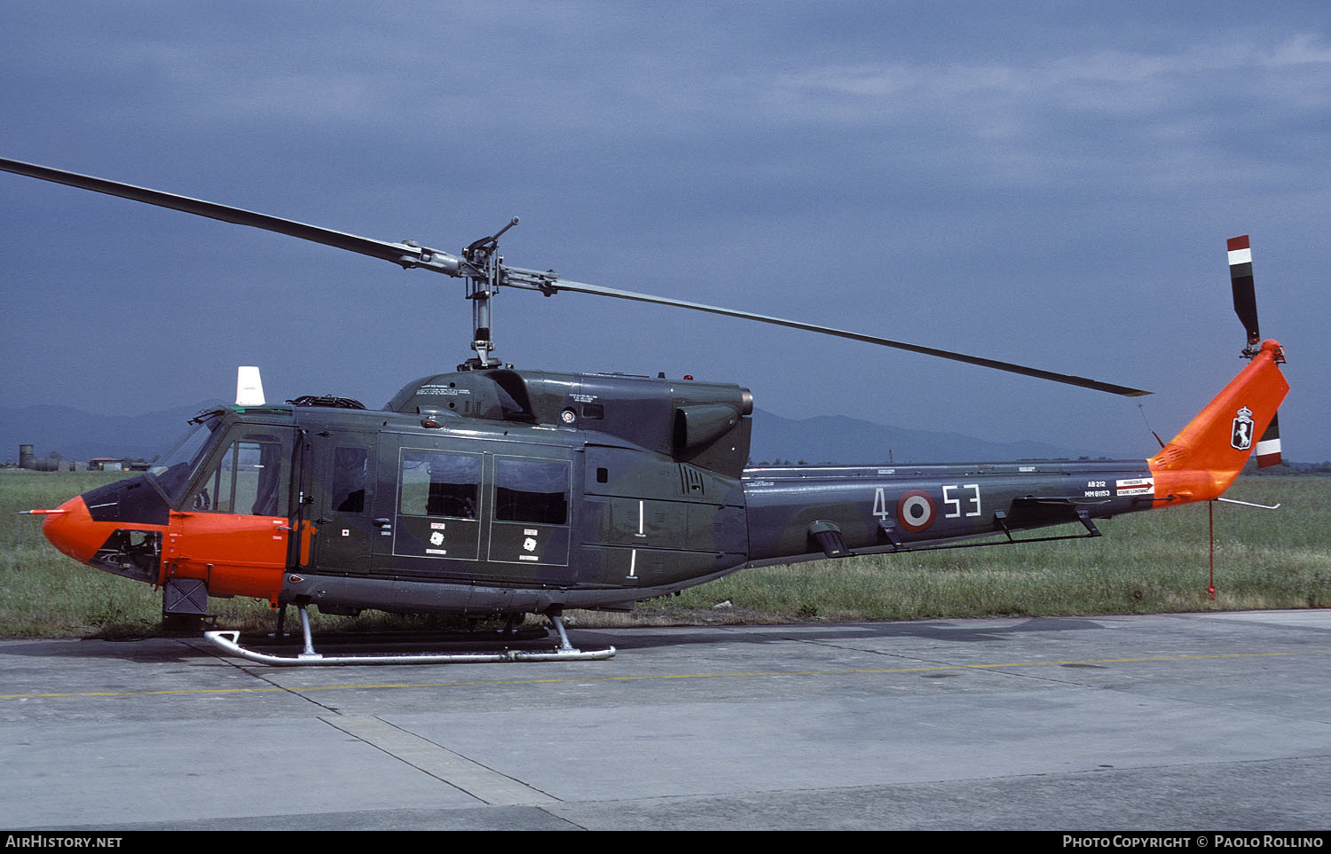 Aircraft Photo of MM81153 | Agusta AB-212AM | Italy - Air Force | AirHistory.net #284300