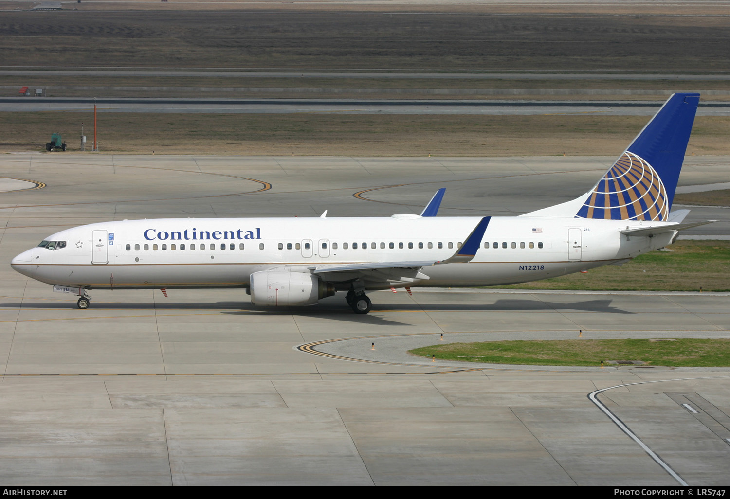 Aircraft Photo of N12218 | Boeing 737-824 | Continental Airlines | AirHistory.net #284317