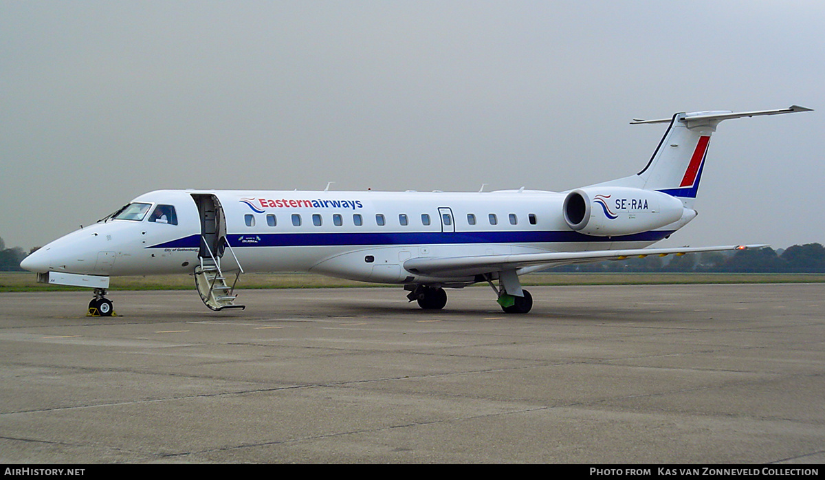 Aircraft Photo of SE-RAA | Embraer ERJ-135ER (EMB-135ER) | Eastern Airways | AirHistory.net #284331