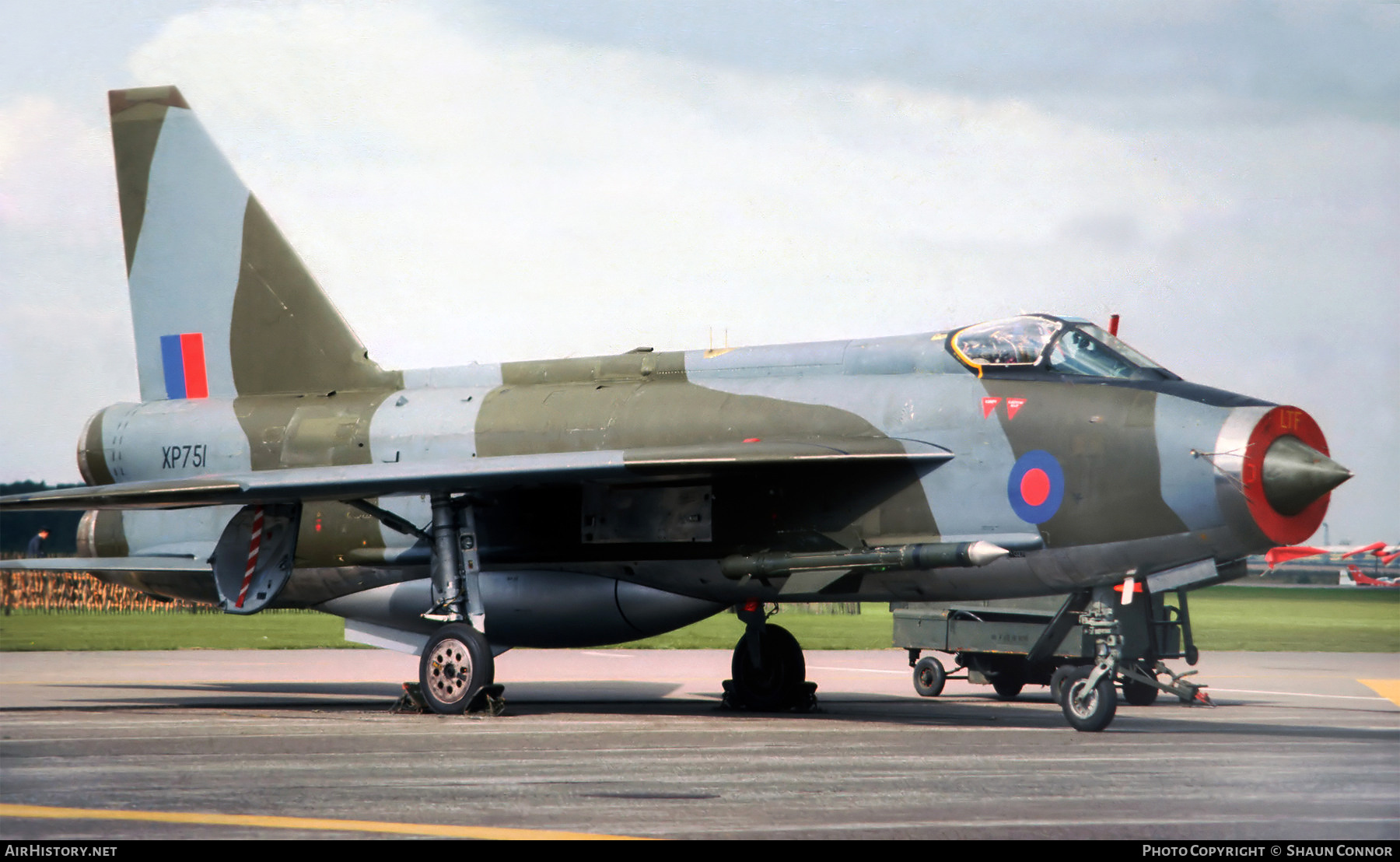 Aircraft Photo of XP751 | English Electric Lightning F3 | UK - Air Force | AirHistory.net #284349