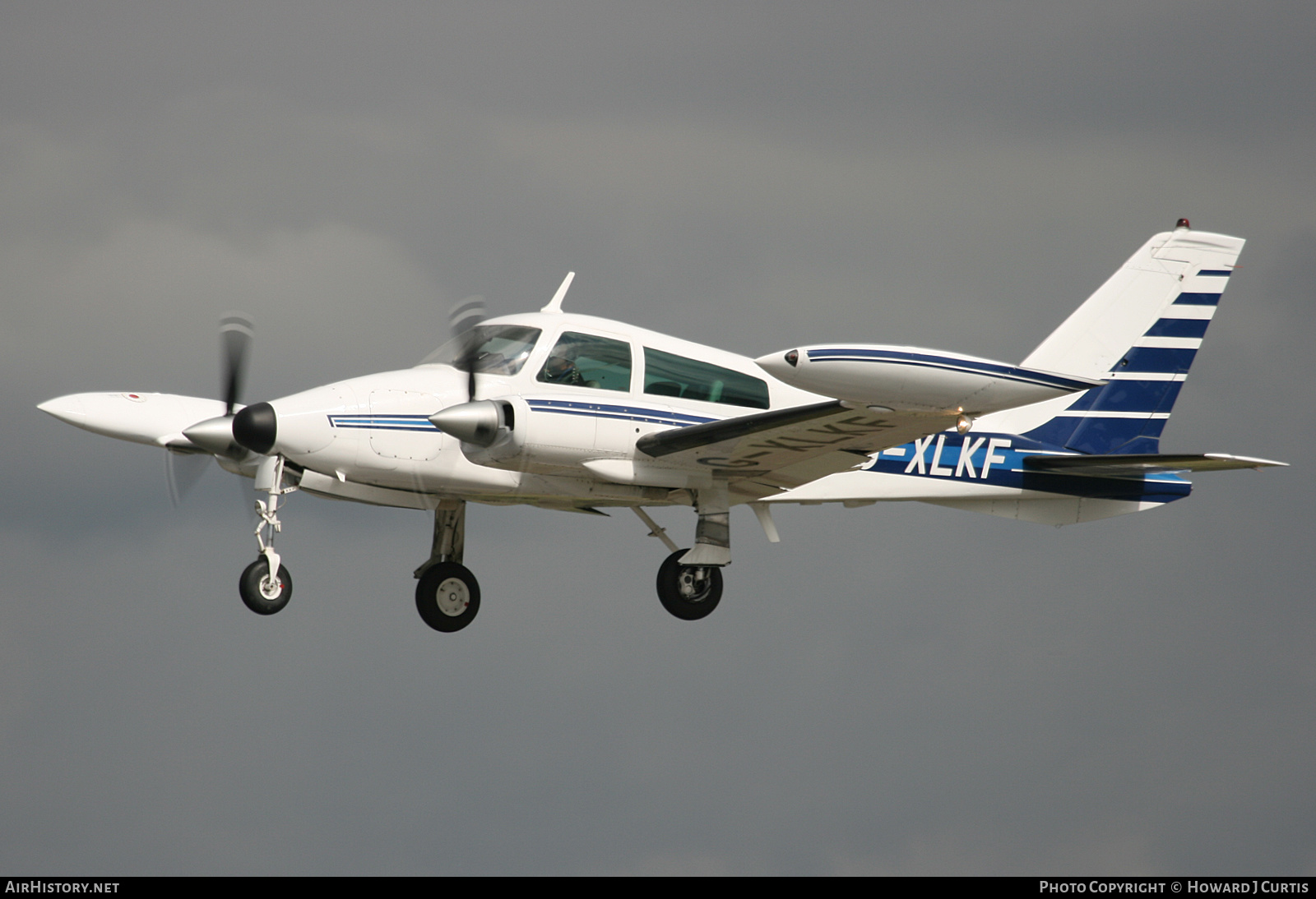 Aircraft Photo of G-XLKF | Cessna 310Q | AirHistory.net #284351