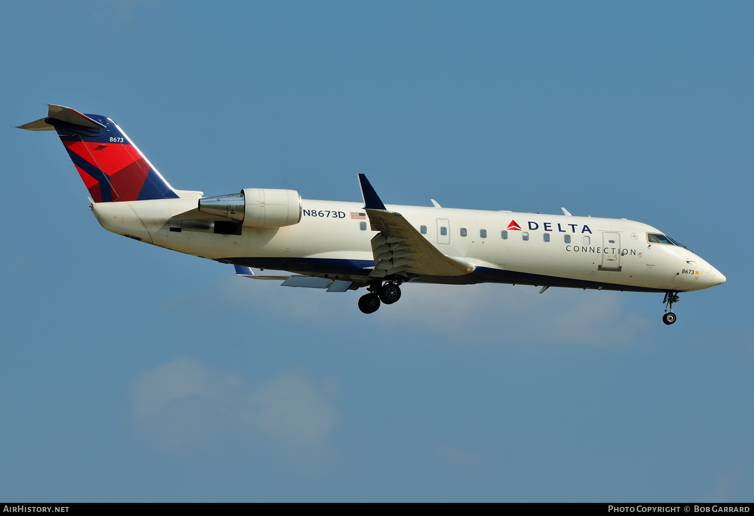 Aircraft Photo of N8673D | Bombardier CRJ-200ER (CL-600-2B19) | Delta Connection | AirHistory.net #284356
