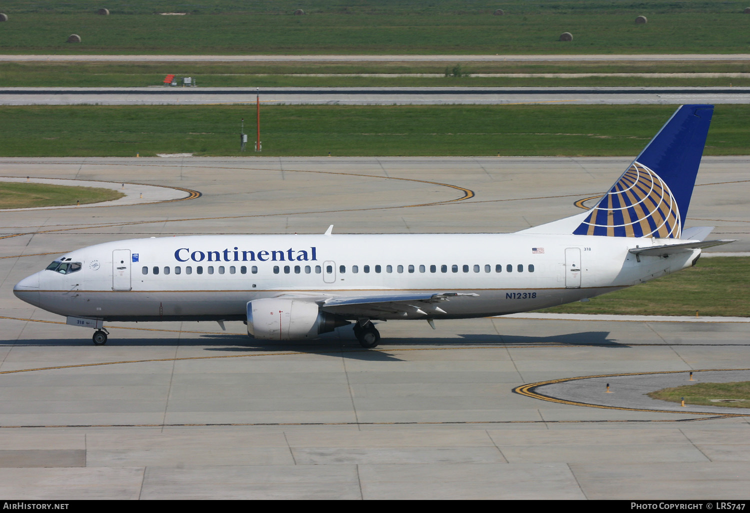 Aircraft Photo of N12318 | Boeing 737-3T0 | Continental Airlines | AirHistory.net #284361