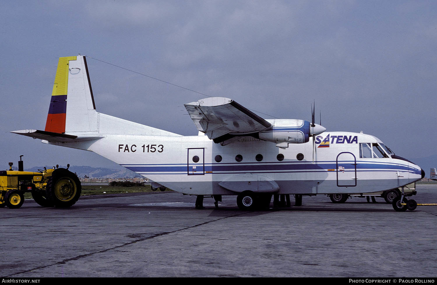 Aircraft Photo of FAC 1153 | CASA C-212-200 Aviocar | Colombia - Satena | AirHistory.net #284377