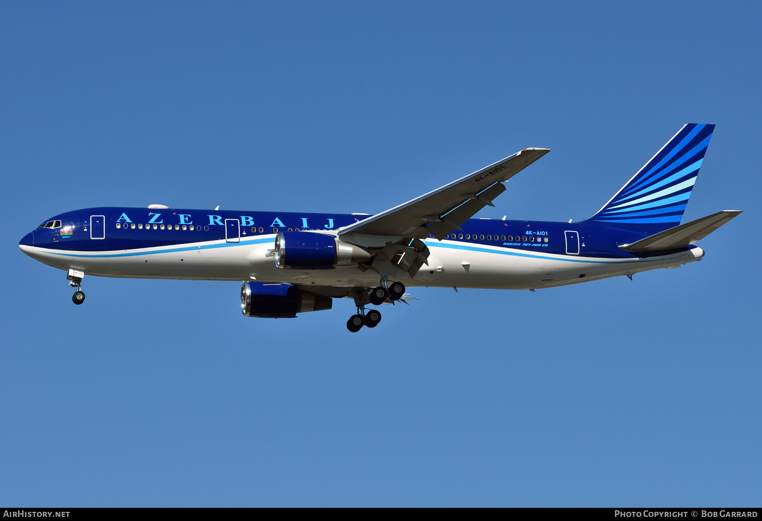 Aircraft Photo of 4K-AI01 | Boeing 767-32L/ER | Azerbaijan Government | AirHistory.net #284422