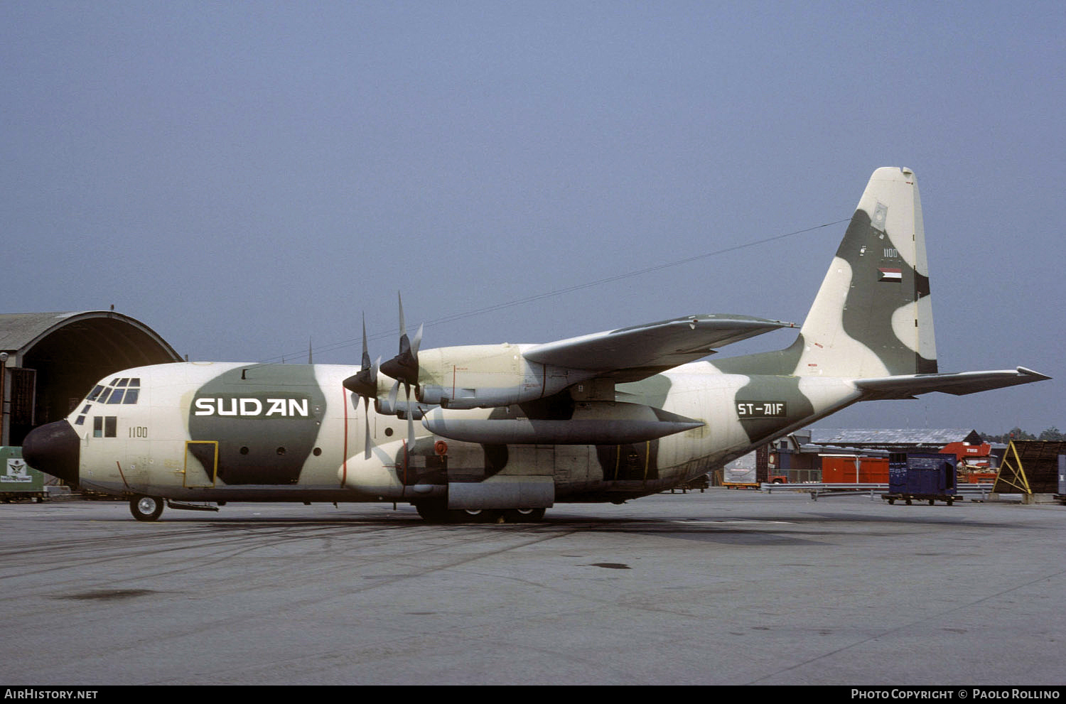 Aircraft Photo of 1100 / ST-AIF | Lockheed C-130H Hercules | Sudan - Air Force | AirHistory.net #284440