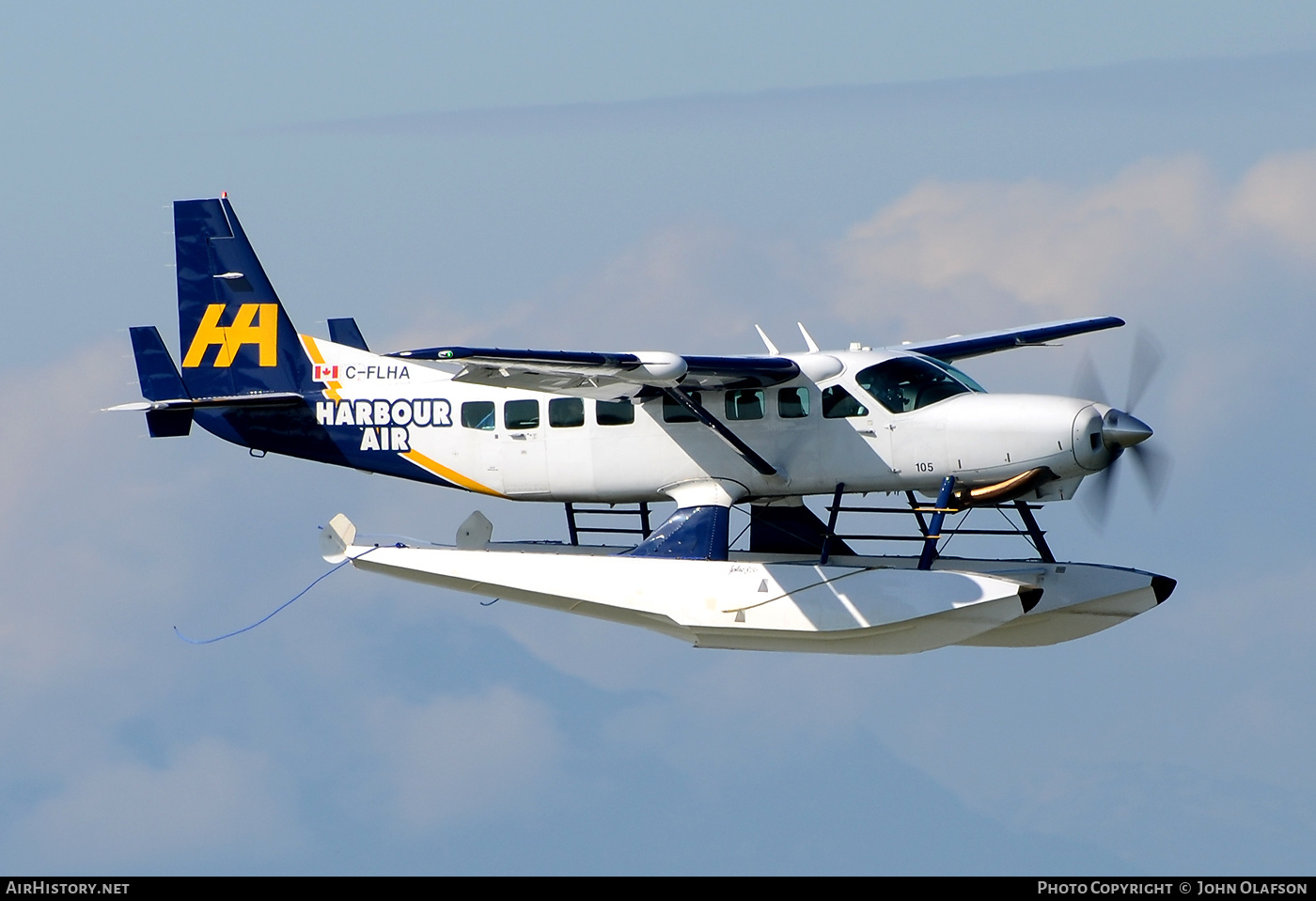 Aircraft Photo of C-FLHA | Cessna 208B Grand Caravan EX | Harbour Air | AirHistory.net #284444