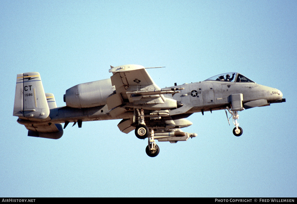 Aircraft Photo of 78-0596 / AF78-596 | Fairchild A-10A Thunderbolt II | USA - Air Force | AirHistory.net #284452