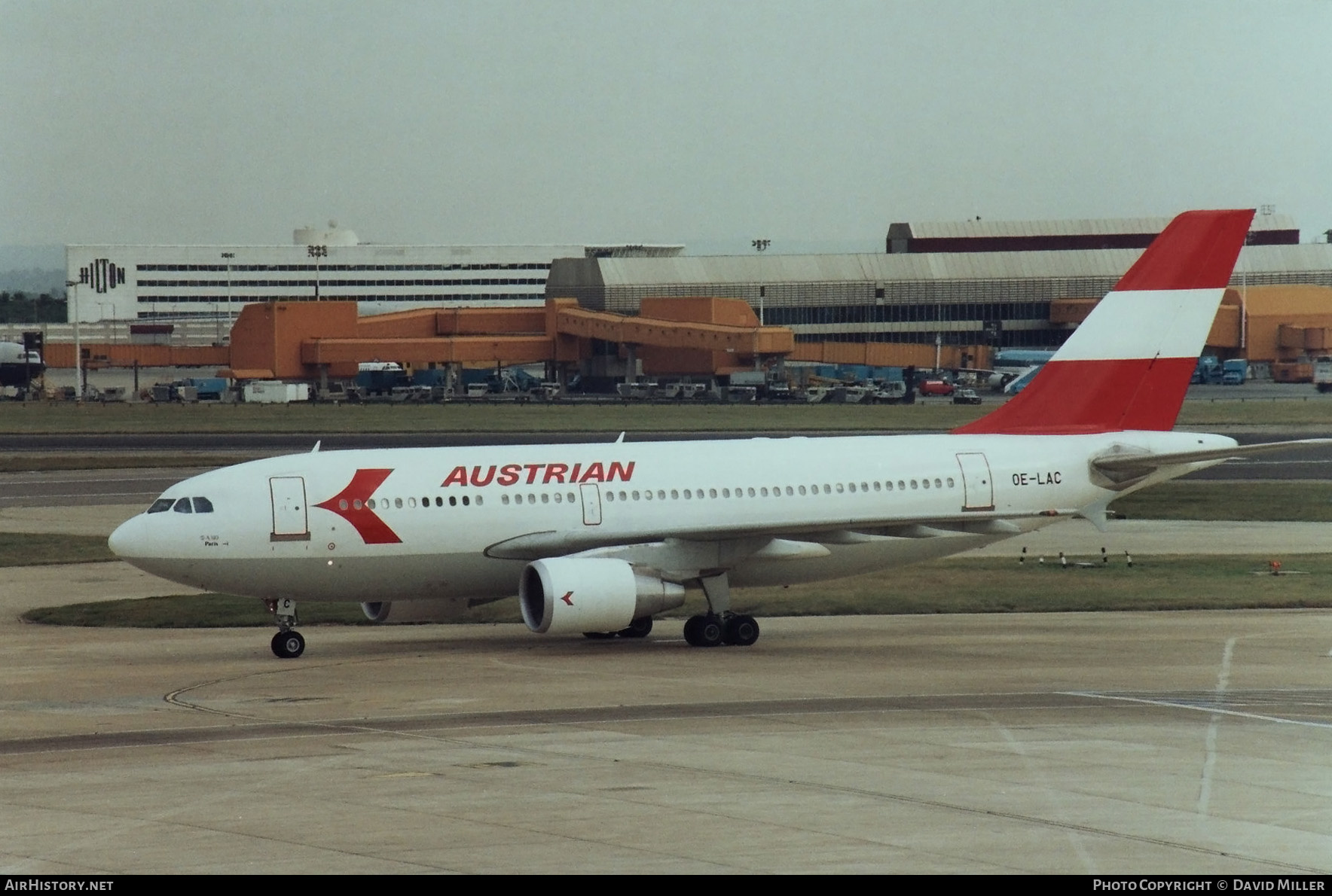 Aircraft Photo of OE-LAC | Airbus A310-324 | Austrian Airlines | AirHistory.net #284455