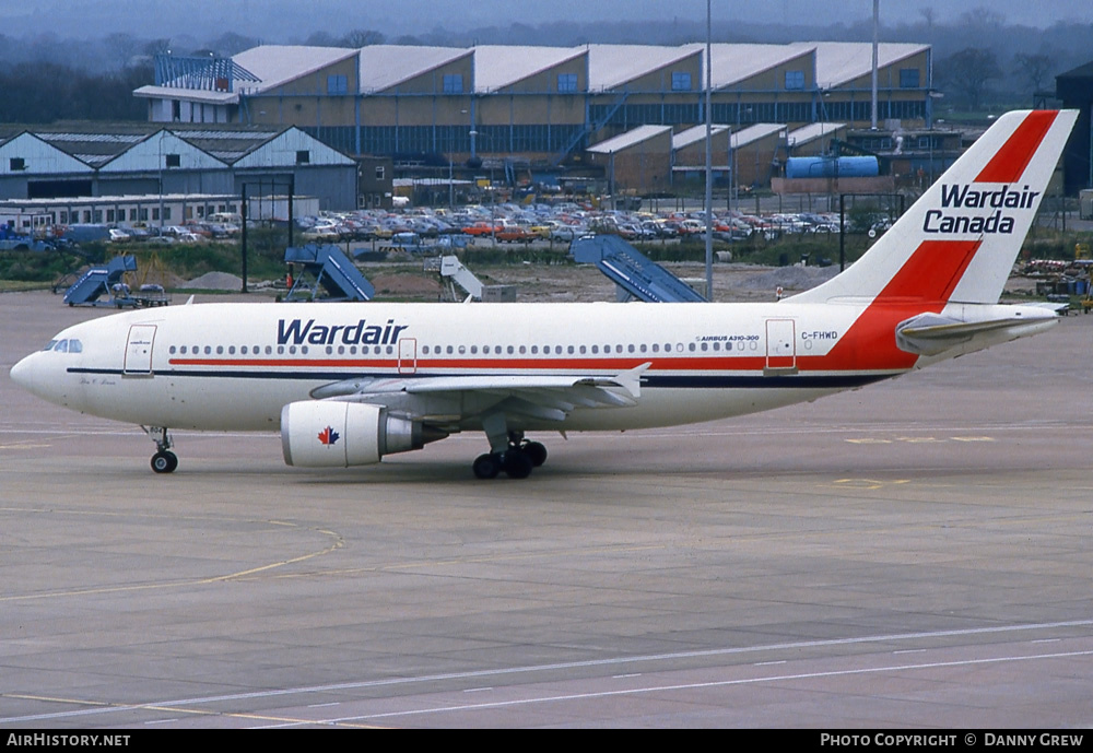 Aircraft Photo of C-FHWD | Airbus A310-304 | Wardair Canada | AirHistory.net #284456