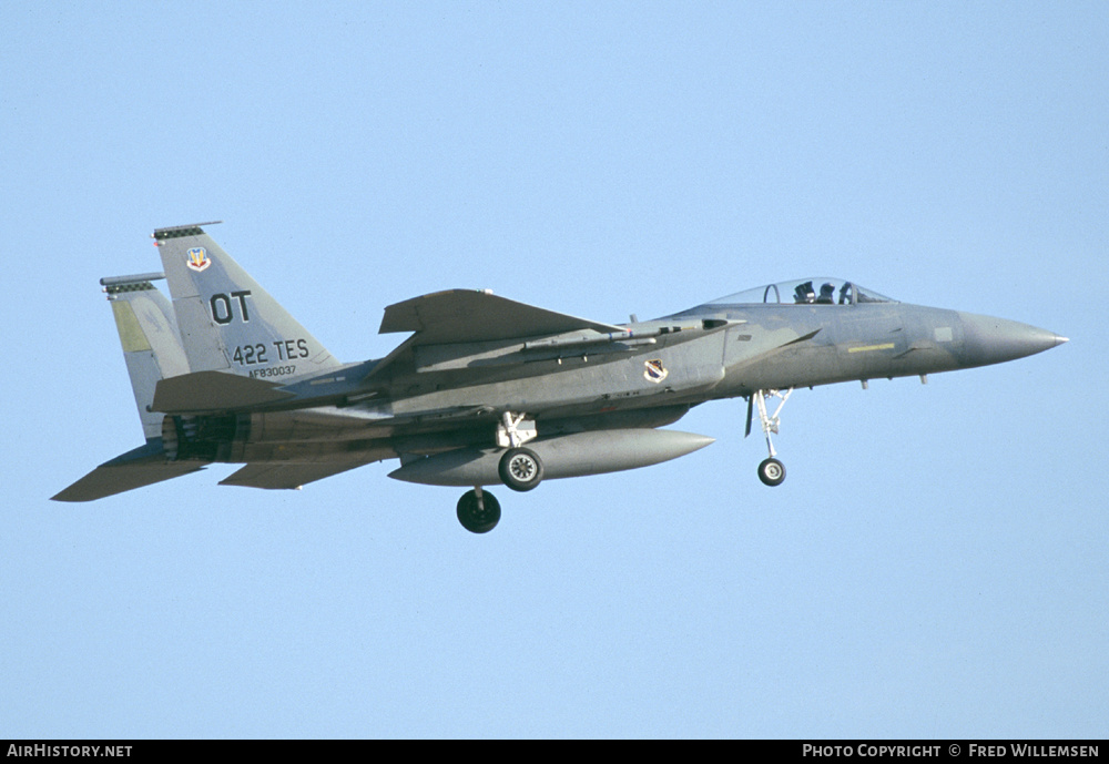Aircraft Photo of 83-0037 | McDonnell Douglas F-15C Eagle | USA - Air Force | AirHistory.net #284462