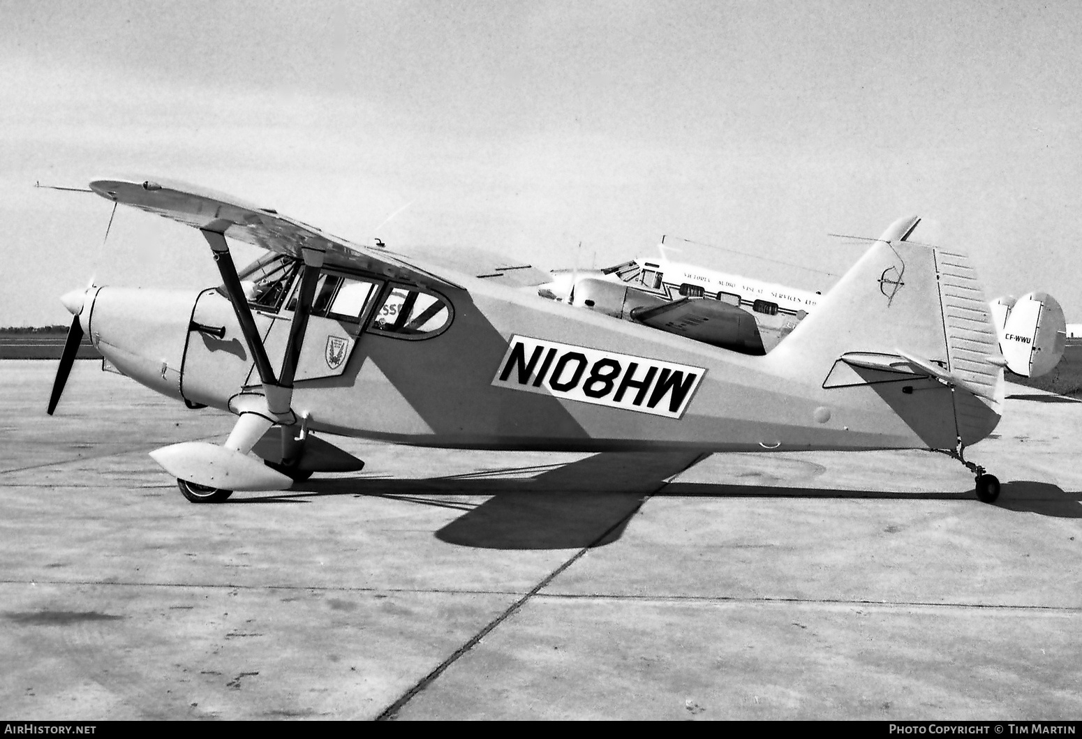 Aircraft Photo of N108HW | Stinson 108 | AirHistory.net #284467