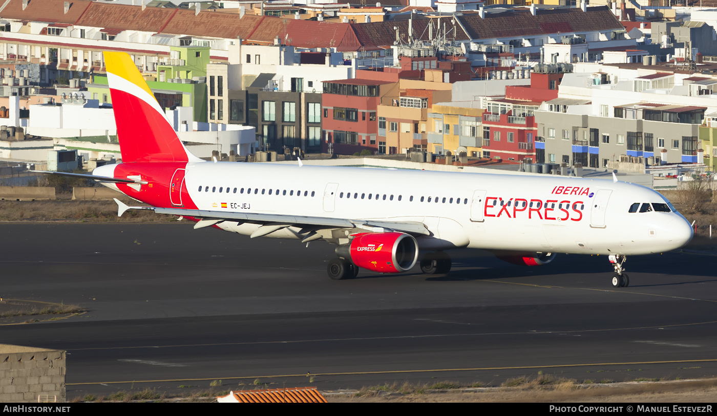 Aircraft Photo of EC-JEJ | Airbus A321-213 | Iberia Express | AirHistory.net #284472