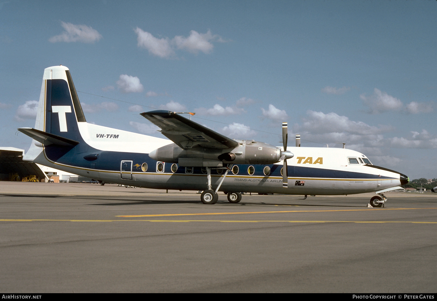 Aircraft Photo of VH-TFM | Fokker F27-600 Friendship | Trans-Australia Airlines - TAA | AirHistory.net #284476