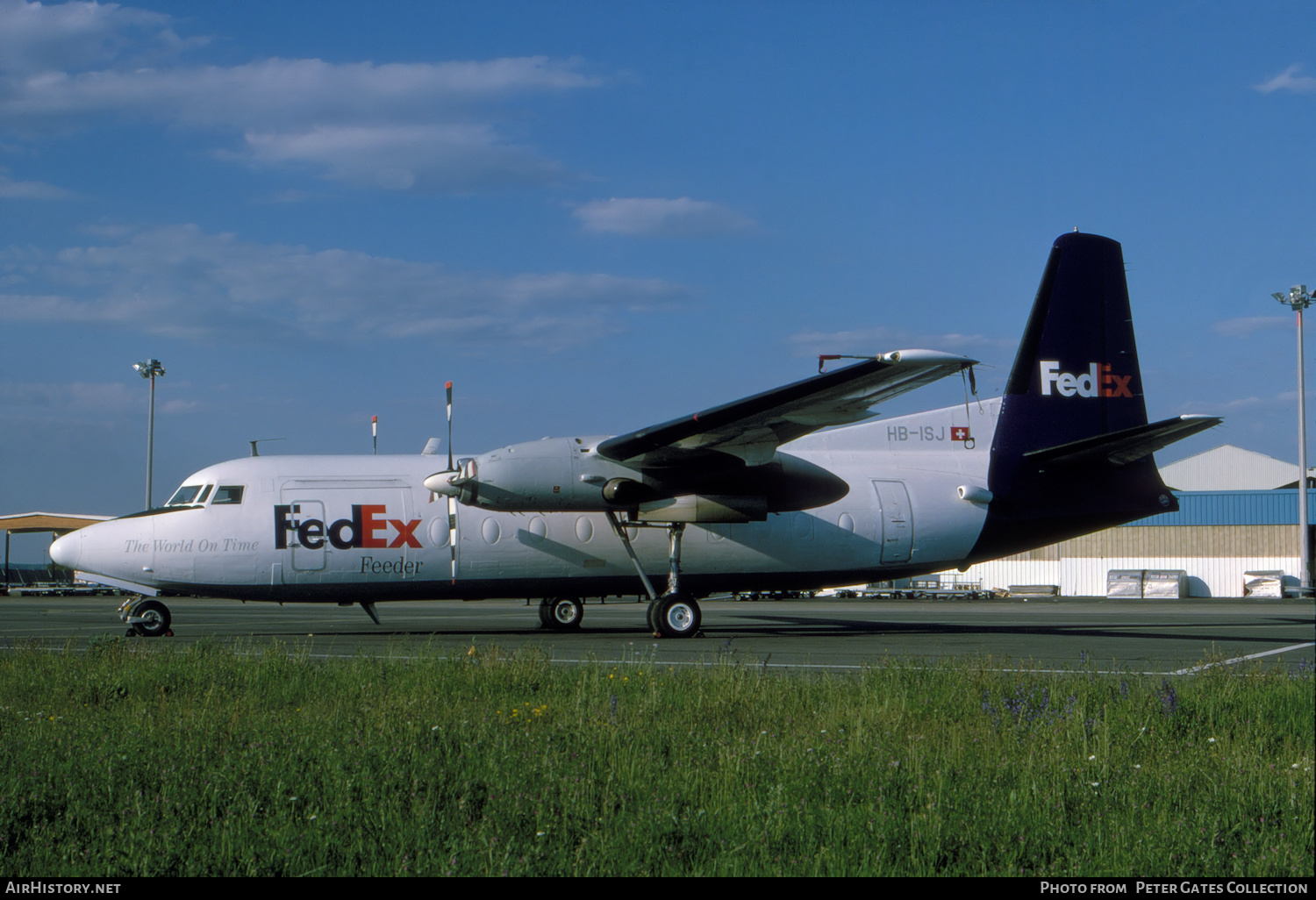Aircraft Photo of HB-ISJ | Fokker F27-600 Friendship | FedEx Feeder | AirHistory.net #284479
