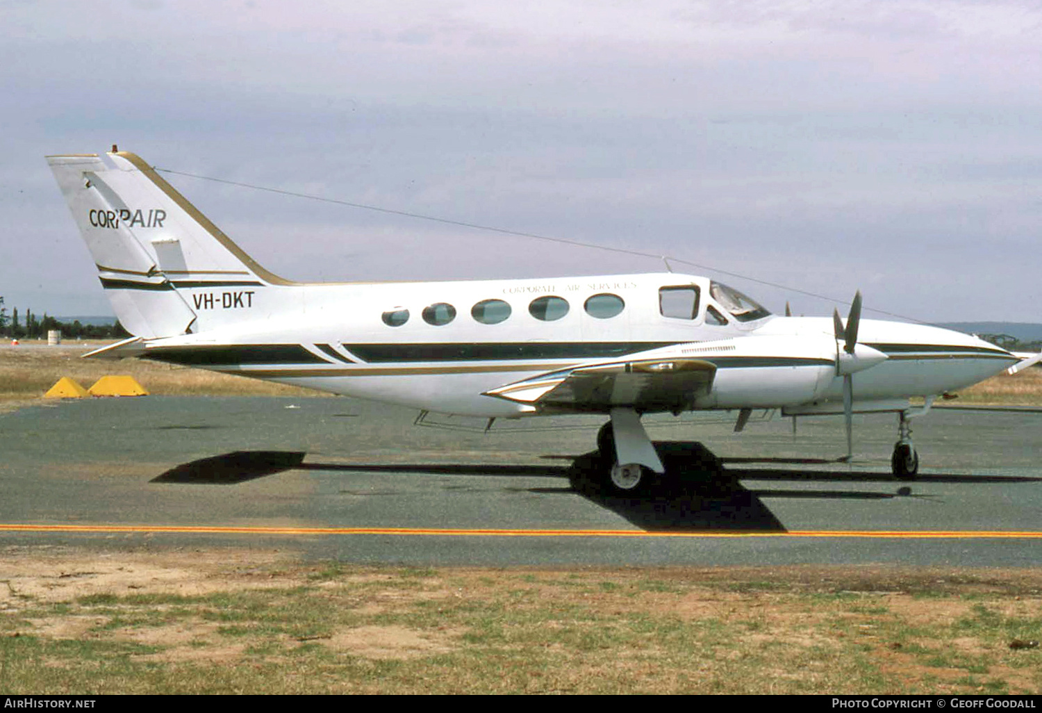 Aircraft Photo of VH-DKT | Cessna 421C Golden Eagle II | Corpair - Corporate Air Services | AirHistory.net #284485