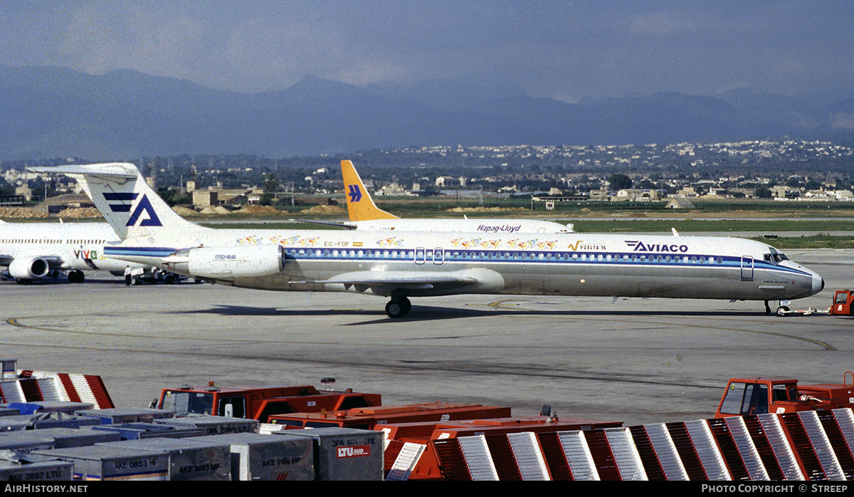 Aircraft Photo of EC-FOF | McDonnell Douglas MD-88 | Aviaco | AirHistory.net #284494