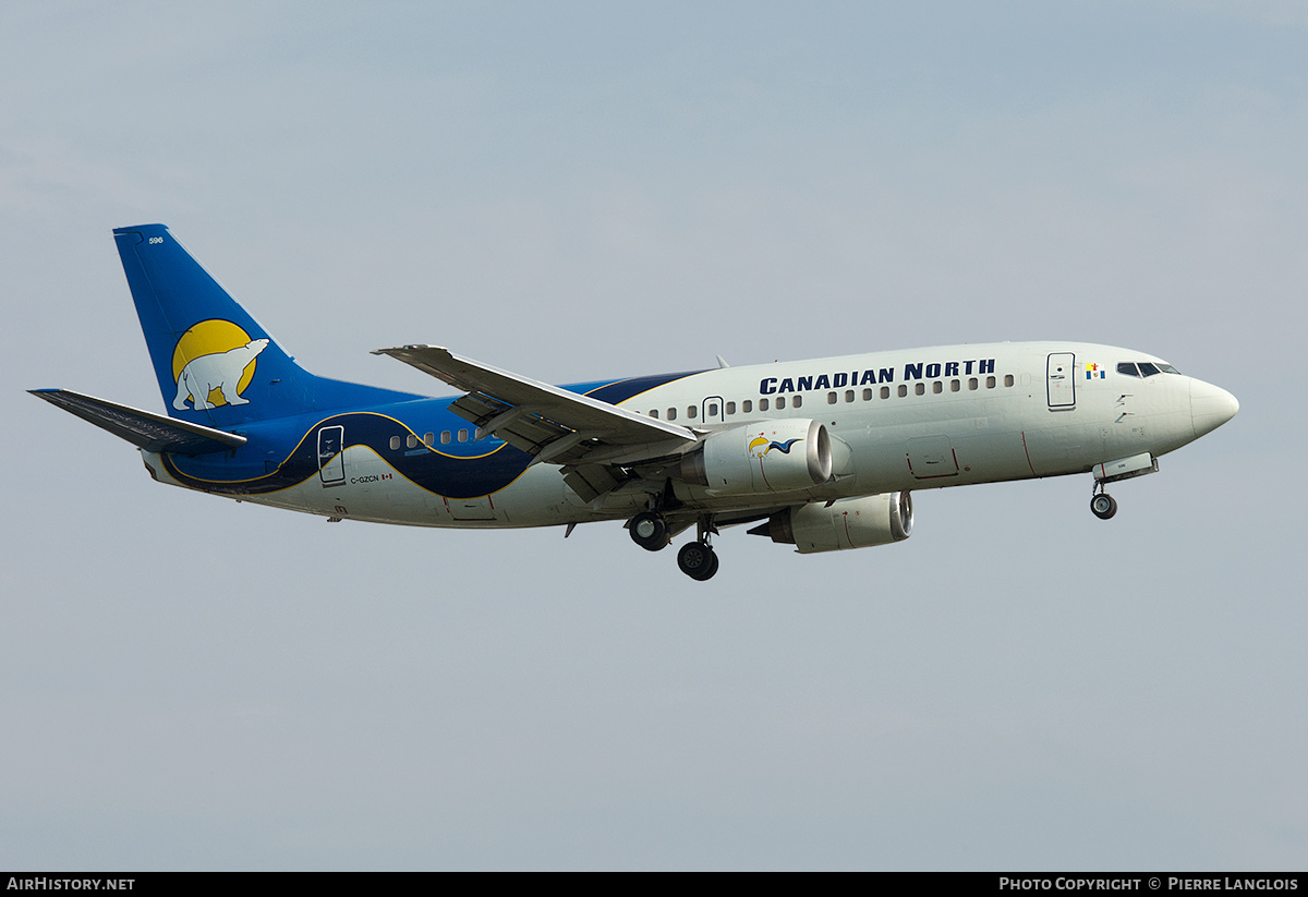 Aircraft Photo of C-GZCN | Boeing 737-36N(C) | Canadian North | AirHistory.net #284500