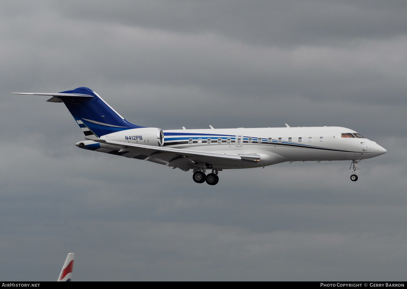 Aircraft Photo of N412PB | Bombardier Global 5000 (BD-700-1A11) | AirHistory.net #284502