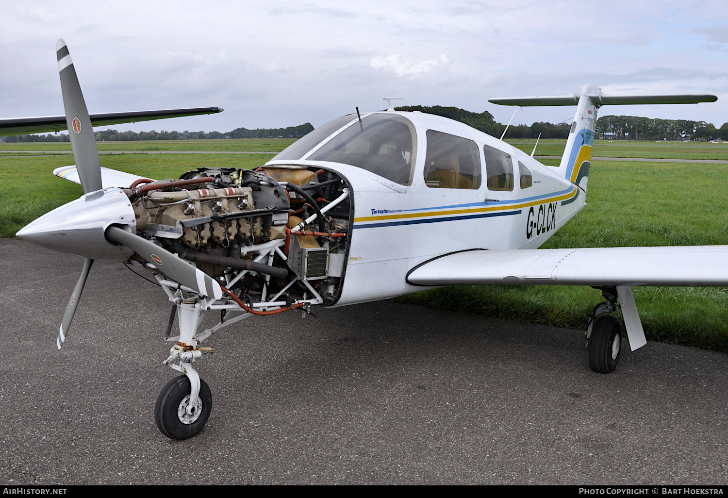 Aircraft Photo of G-CLCK | Piper PA-28RT-201T Turbo Arrow IV | AirHistory.net #284513