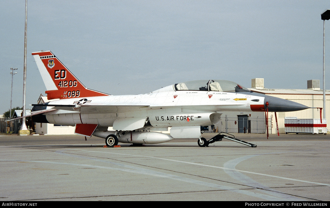 Aircraft Photo of 78-0089 / AF78-089 | General Dynamics F-16B Fighting Falcon | USA - Air Force | AirHistory.net #284542