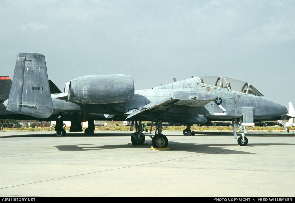 Aircraft Photo of 73-1664 / 31664 | Fairchild YA-10B Thunderbolt II | USA - Air Force | AirHistory.net #284547